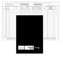 Croxley JD285 ATTENDANCE REGISTER HARD COVER  A4  