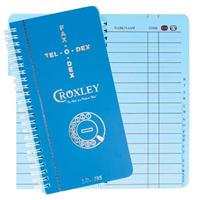 CROXLEY TELEPHONE INDEX BOOK - JD595 ( thick ) jd371 discontinued