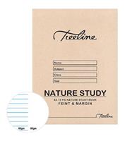 Nature Study Book  A4 72page  ( 1 side ruled .. 1 side blank )