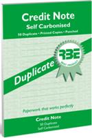 RBE A5 Credit Note Book  Duplicate ref#F0089