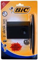 BIC SOLO DELUXE SET  ( pen with chain )