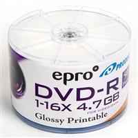 Epro DVD-R  ( Spindle of  50 ) Printable Surface