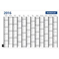 Staedtler Laminated  Year Planner 