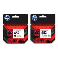 Hp 652 Black & Colour Ink Cartridges