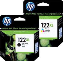 Hp 122xl Black & Colour Ink Cartridges 