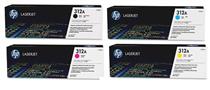 Hp cf380a Black &  cf381a cf382a cf383a Colour Laser Cartridges