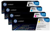 Hp cc530 Black & Colour cc531 cc532 cc533 Laser Cartridges Range #304A