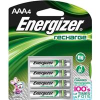 Energizer RECHARGEABLE AAA BATTERY  ( 4 per pack )