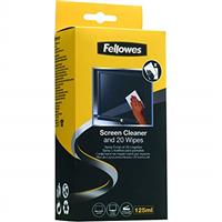 Fellows Screen 125ml Cleaner & 20 Wipes