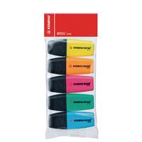 Stabilo Boss Mini Highlighters  Wallet of 5