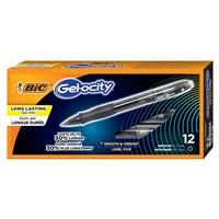 Bic Gelocity Gel Pen Replaces Bic Roller 12per pack